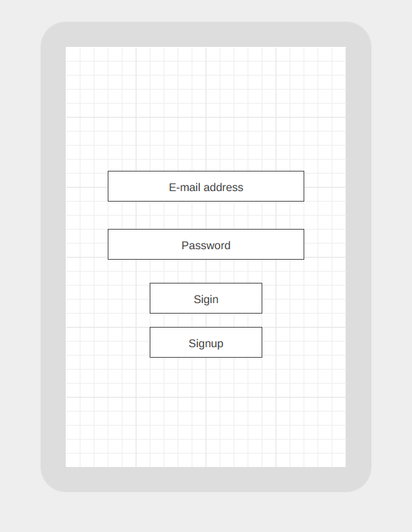 Sign-in page